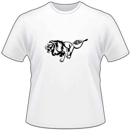 Flaming Big Cat T-Shirt 72