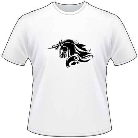 Flaming Horse T-Shirt 3