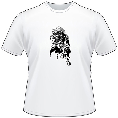 Flaming Horse T-Shirt 5