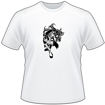 Flaming Horse T-Shirt 11