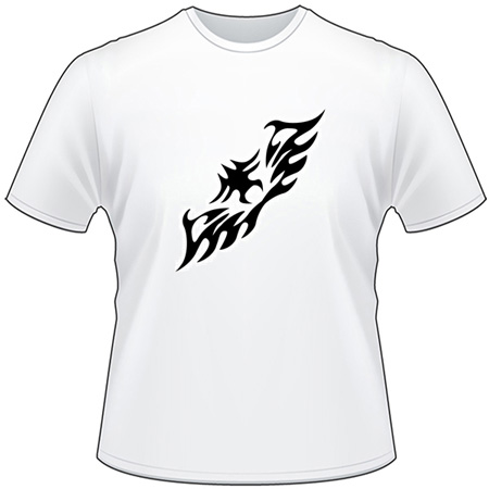 Symmetric Flame T-Shirt 42
