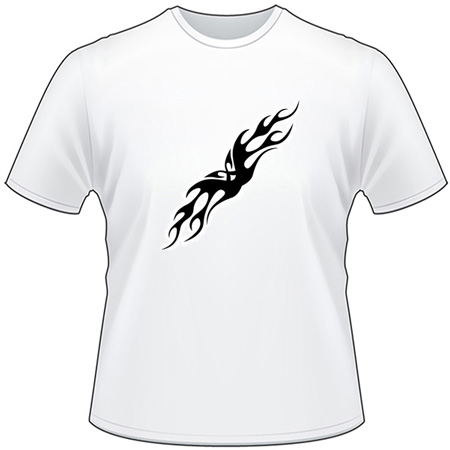 Symmetric Flame T-Shirt 57
