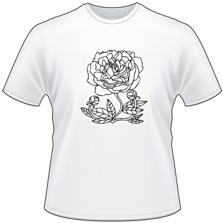 Flower T-Shirt 360