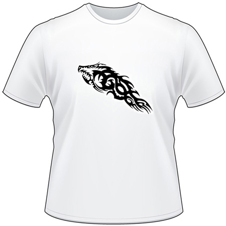 Tribal Animal Flame T-Shirt 11