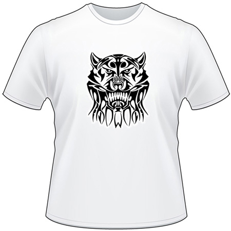 Tribal Animal Flame T-Shirt 82