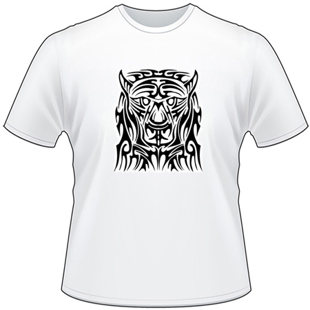 Tribal Animal Flame T-Shirt 98