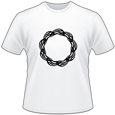 Round Flame T-Shirt 3