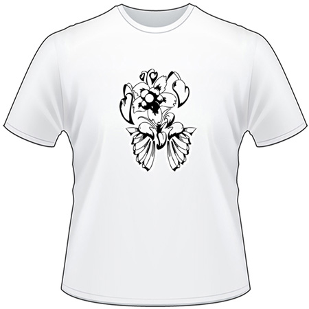 Tribal Flower T-Shirt 162