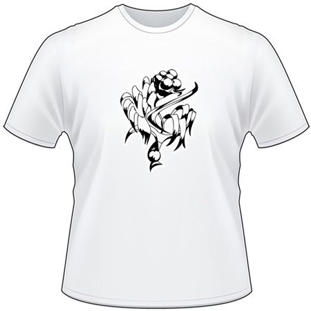 Tribal Flower T-Shirt 163