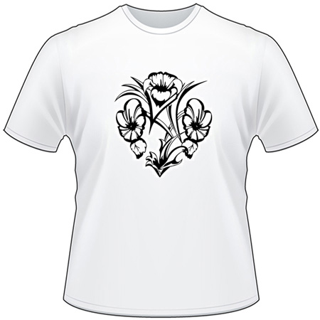 Tribal Flower T-Shirt 165