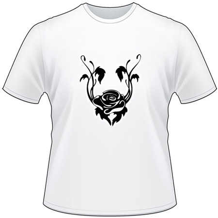 Tribal Flower T-Shirt 313