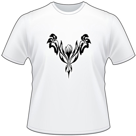 Tribal Flower T-Shirt 337