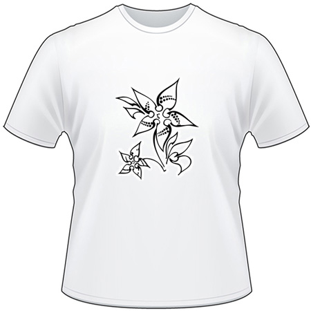 Tribal Flower T-Shirt 255