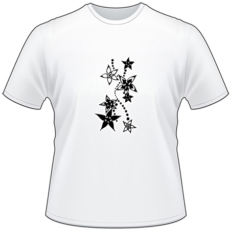 Tribal Flower T-Shirt 258