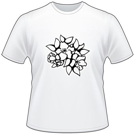 Tribal Flower T-Shirt 261