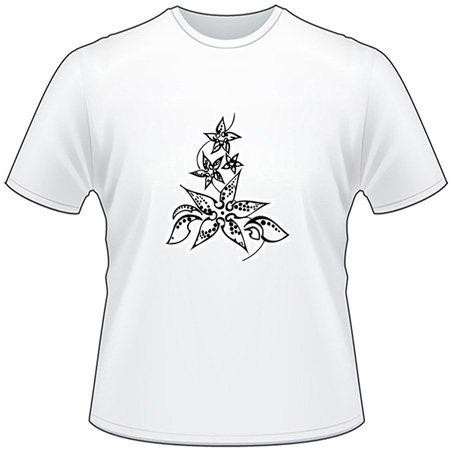 Tribal Flower T-Shirt 272