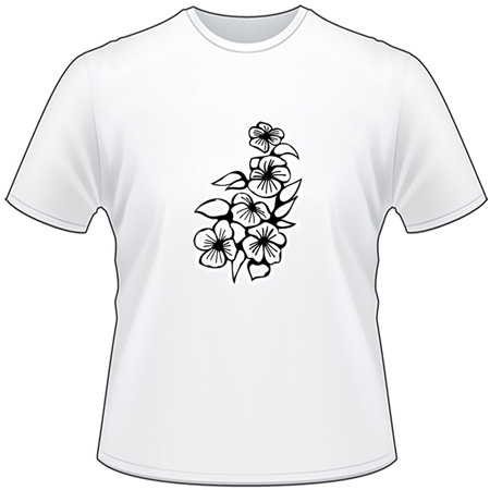 Tribal Flower T-Shirt 276