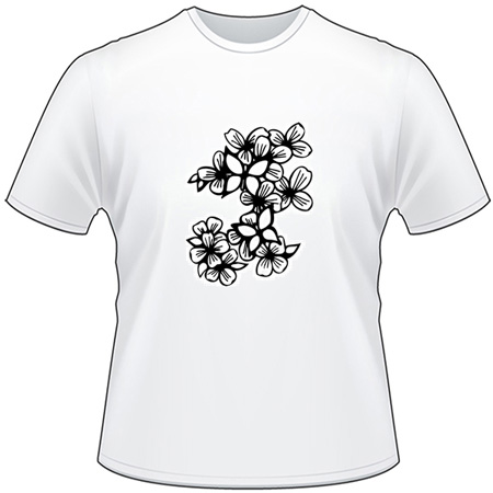 Tribal Flower T-Shirt 282