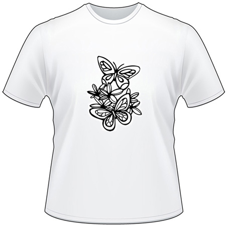 Tribal Flower T-Shirt 291