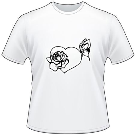 Tribal Flower T-Shirt 292