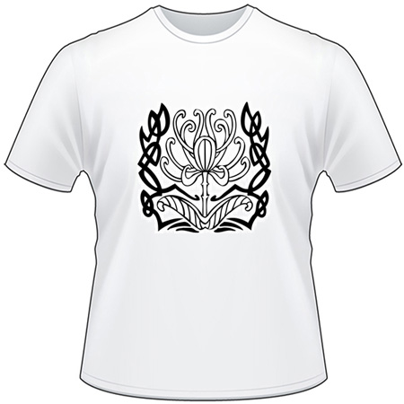 Tribal Flower T-Shirt 363