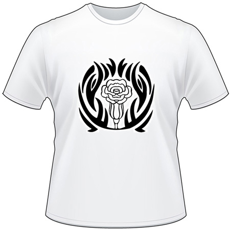 Tribal Flower T-Shirt 368