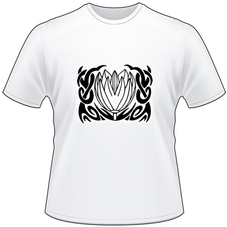 Tribal Flower T-Shirt 372