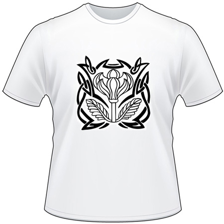 Tribal Flower T-Shirt 376