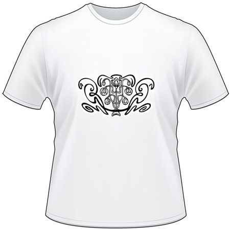 Tribal Flower T-Shirt 392