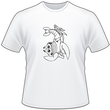 Funny Water  Animal T-Shirt 90