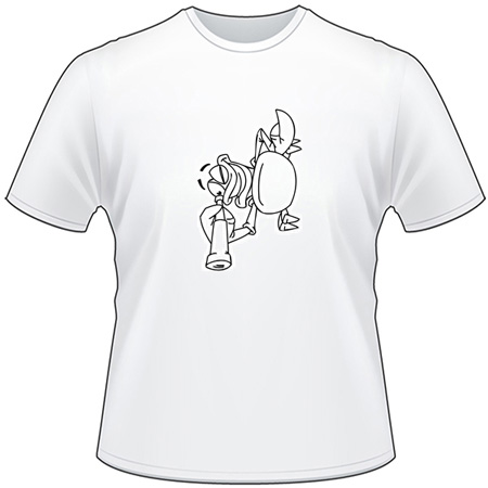 Funny Water  Animal T-Shirt 95