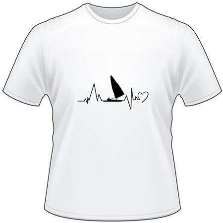 Sailing Heartbeat T-Shirt
