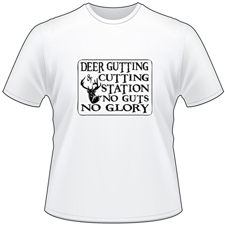 Deer Gutting Station T-Shirt