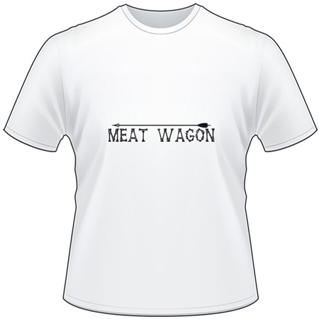 Meat Wagon with Arrow T-Shirt
