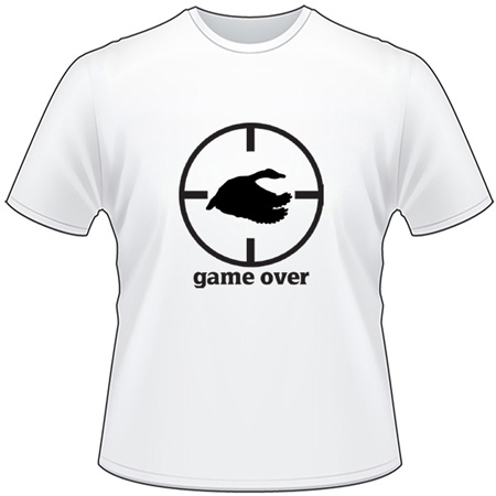 Game Over Duck T-Shirt 2