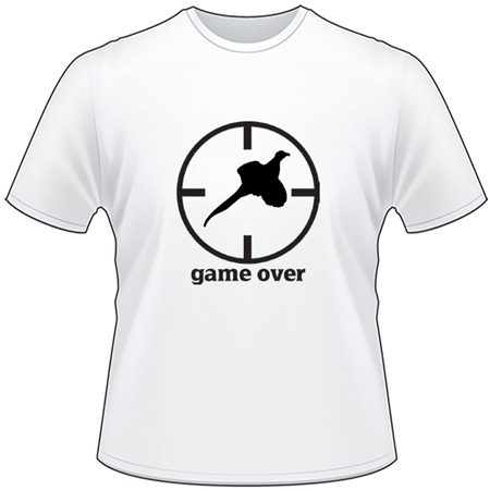 Game Over Pheasant T-Shirt 2