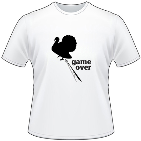 Game Over Turkey Bowhunting T-Shirt