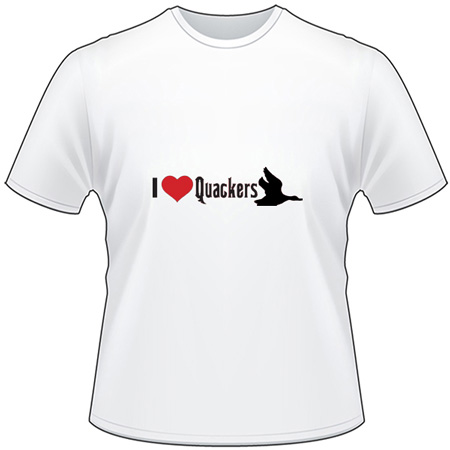 I Love Quackers T-Shirt 2