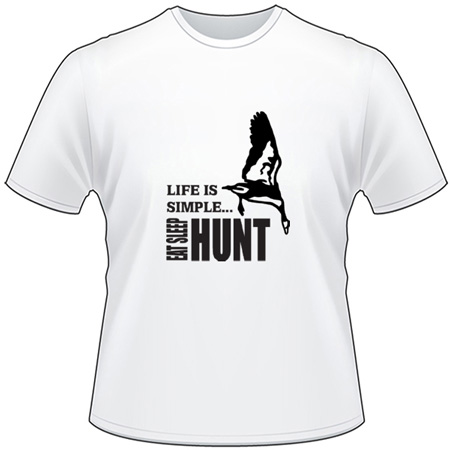Life is Simple Eat Sleep Hunt T-Shirt 3