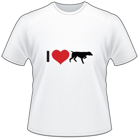 I love Pointer Dogs T-Shirt