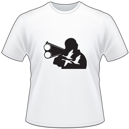 Man Shooting at Ducks T-Shirt