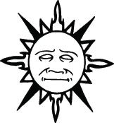 Sun Sticker 11