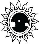 Sun Sticker 118