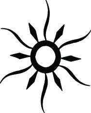 Sun Sticker 13