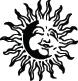 Sun Sticker 171