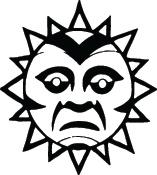 Sun Sticker 199