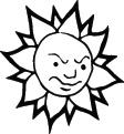 Sun Sticker 2