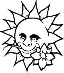 Sun Sticker 201