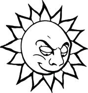Sun Sticker 3