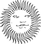 Sun Sticker 40